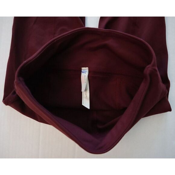 FP Movement OB570723 Women's Sz XS Wine/Burgundy Kali Crop Leggings - Picture 3 of 8